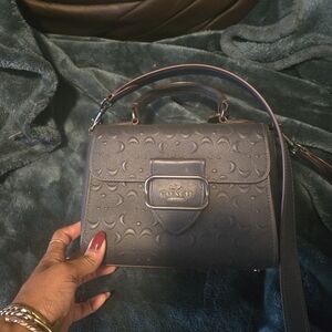 Coach Black Embossed Women's Bag
